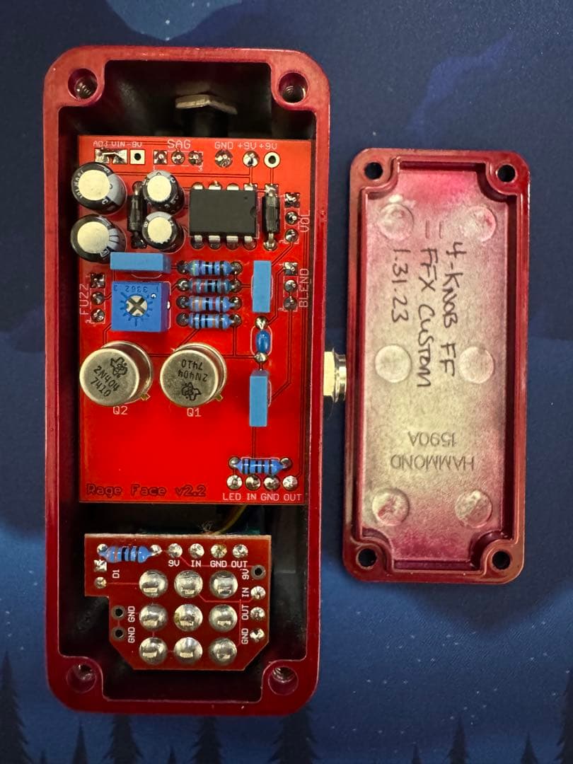 Function f(x) Fuzz Face クローン 4ノブ ミニ