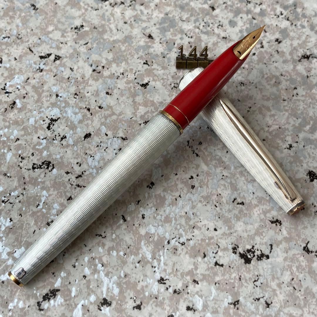 #144 オーバーホール済み 万年筆 PILOT パイロット 18k