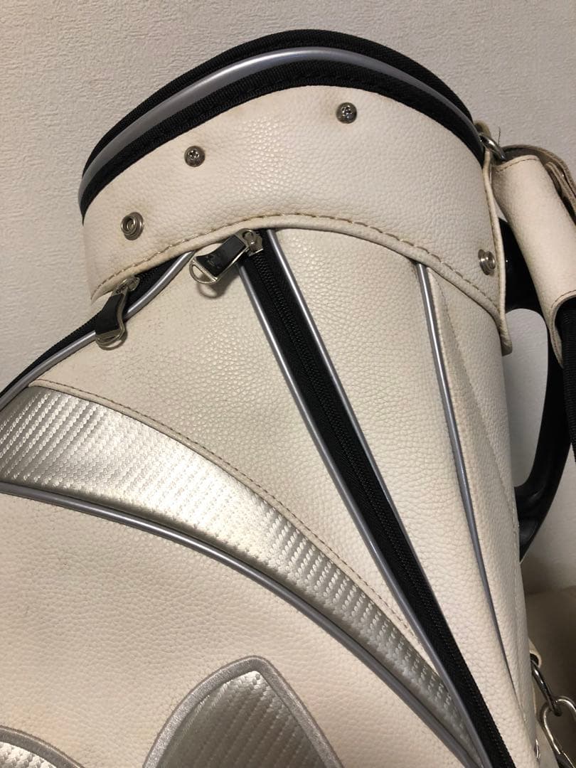 【送料込み】廃盤希少品UNDER ARMOUR キャディバッグ ホワイト 9型