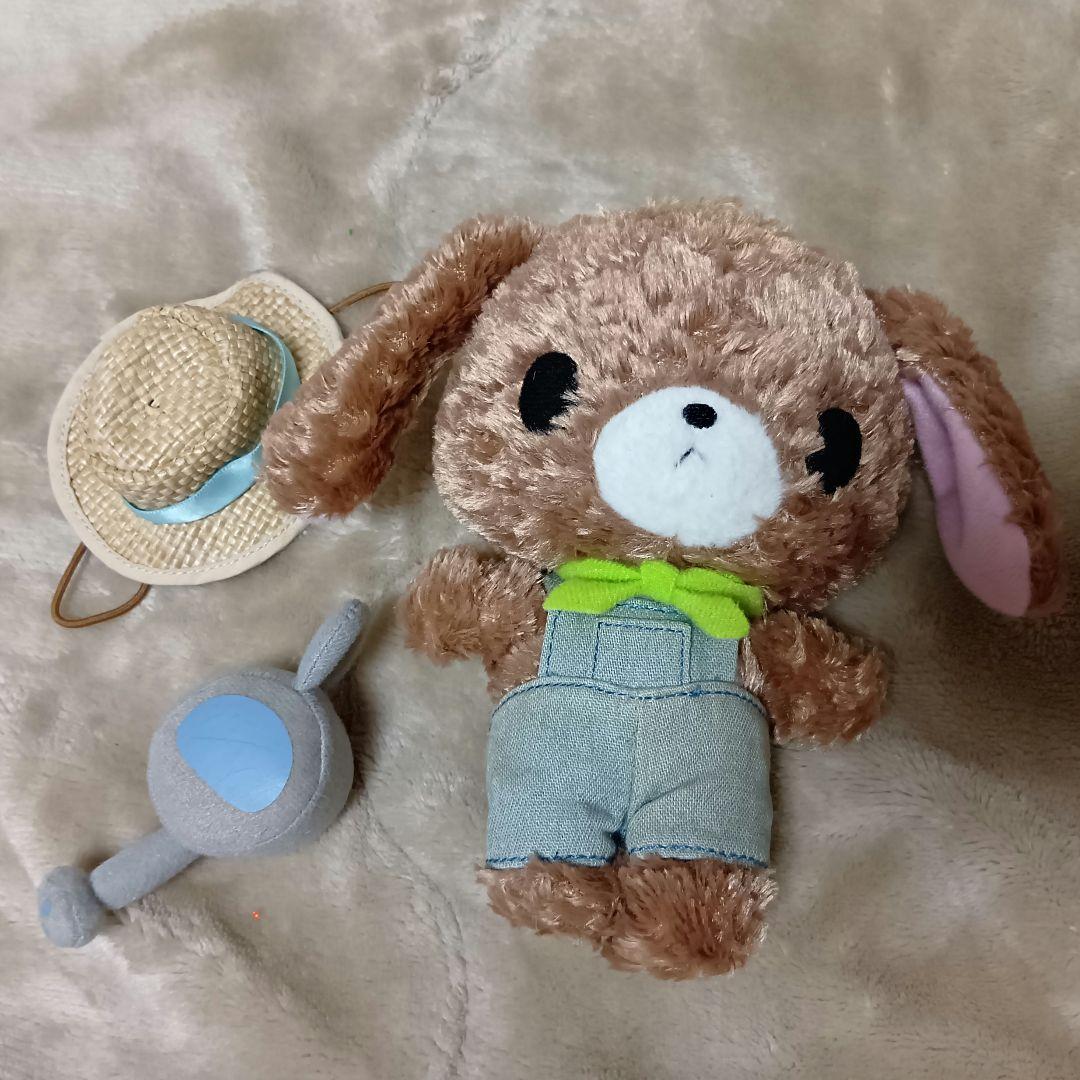 レア★シュガーバニーズ　くろうさ　ぬいぐるみ ガーデン