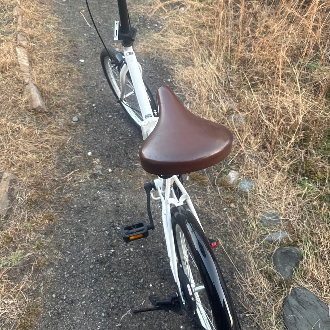 Gareth 折りたたみ自転車 ホワイト