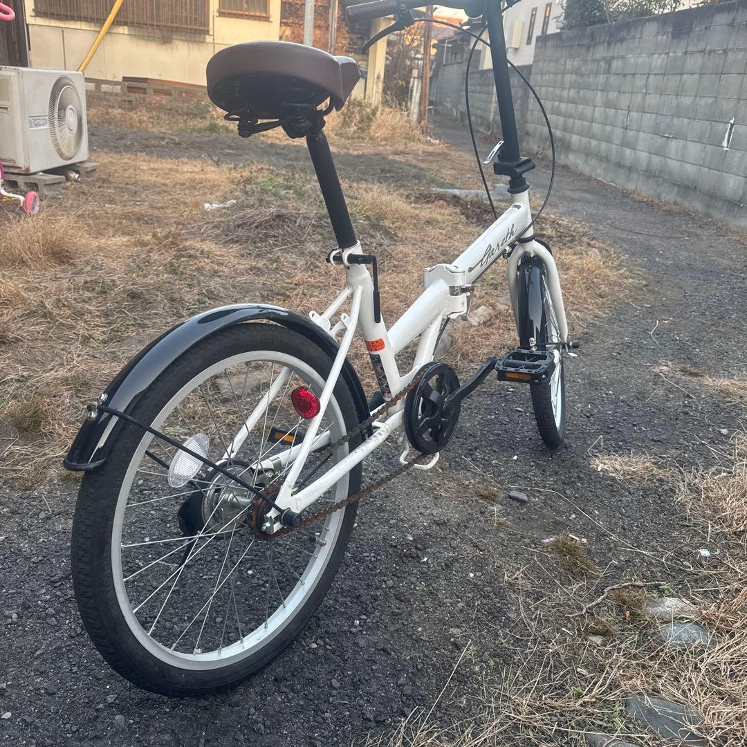 Gareth 折りたたみ自転車 ホワイト