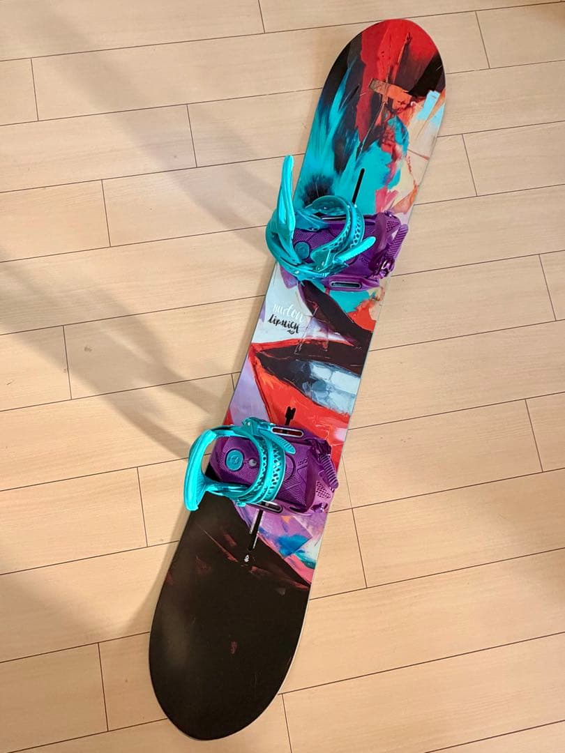 BURTON スノーボード&バインセット / Lipstick & LEXA