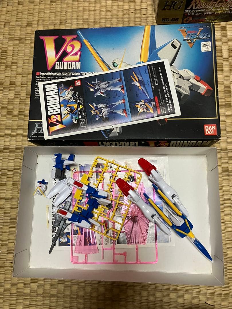 旧キット1/100ドラゴン マックスター ライジング　V2 HGFCゴッド