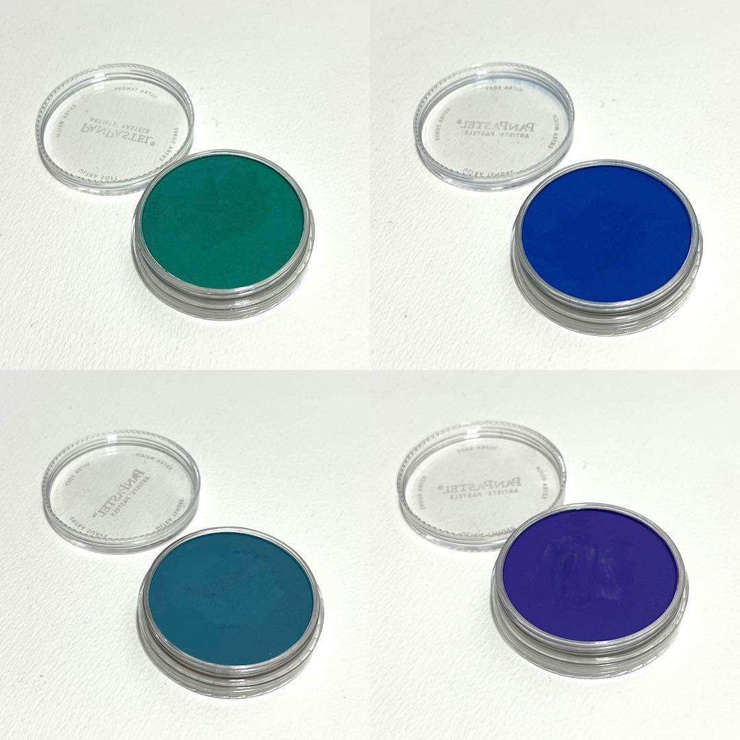 使用少 パンパステル 25色＋ナイフ4本（未開封3色あり・バラ売り不可）