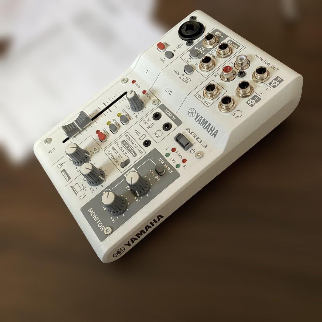 Yamaha AG03 mk2 1月4日すぐ発送します