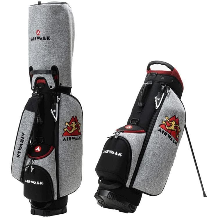 新品 AIRWALK GOLF エアーウォーク スタンドキャディバッグ グレー