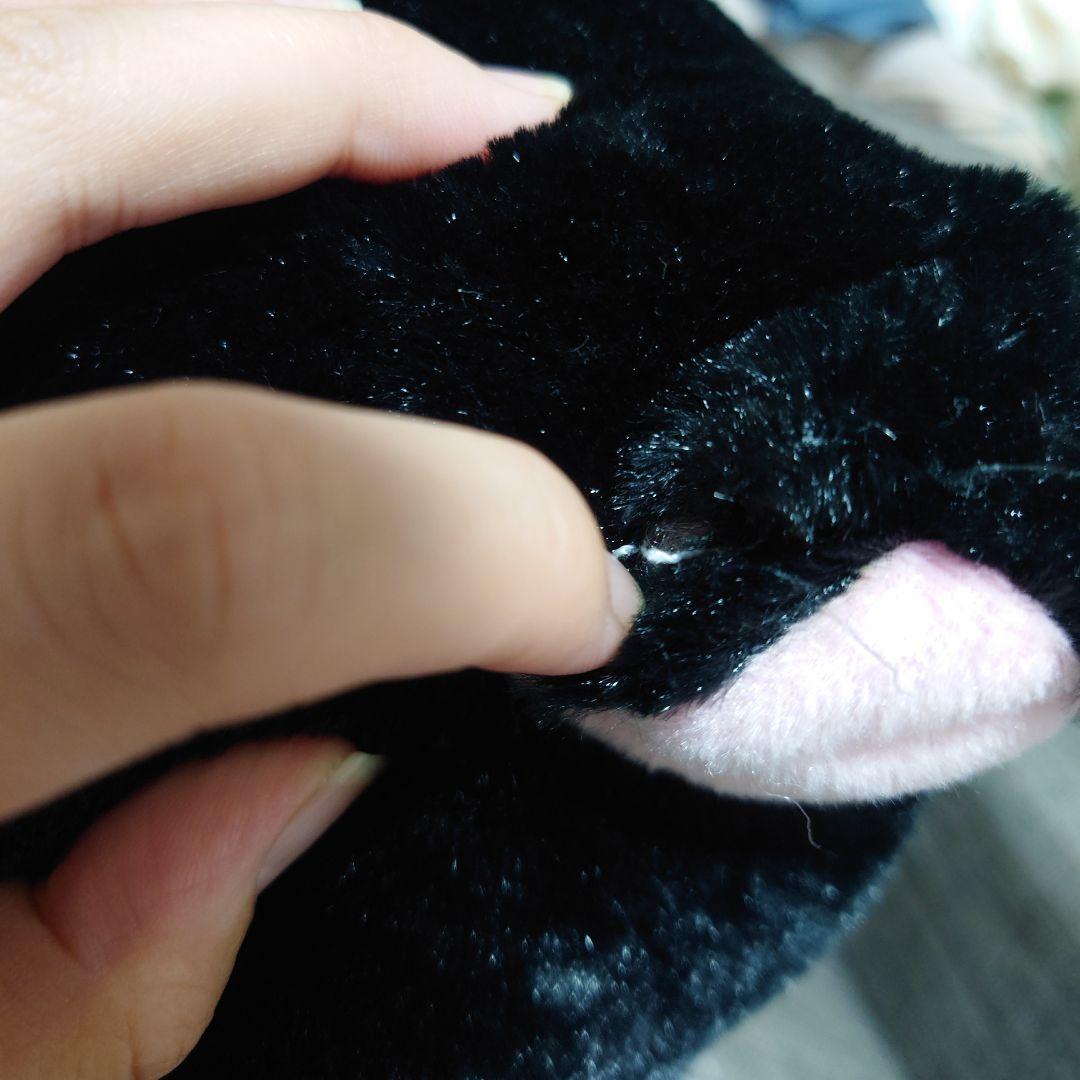 新品未使用 ひげまんじゅう 招き猫弐 鯛もち 黒豆 ぬいぐるみ