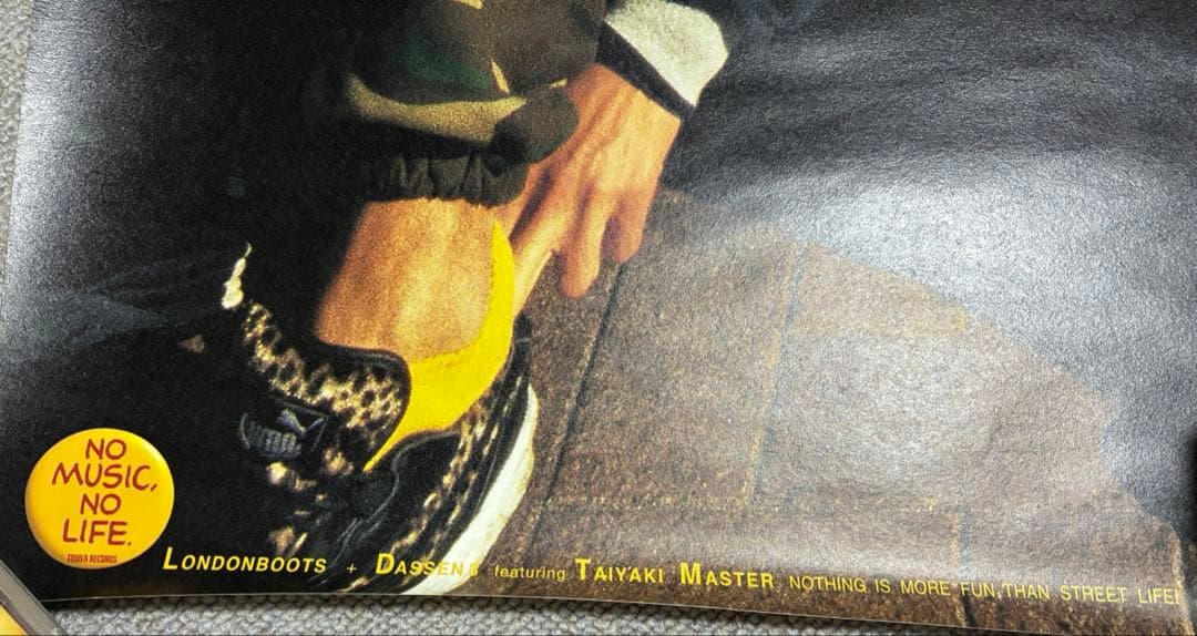 限定お値下げNO MUSIC, NO LIFE! ポスター脱線3 ロンドンブーツ