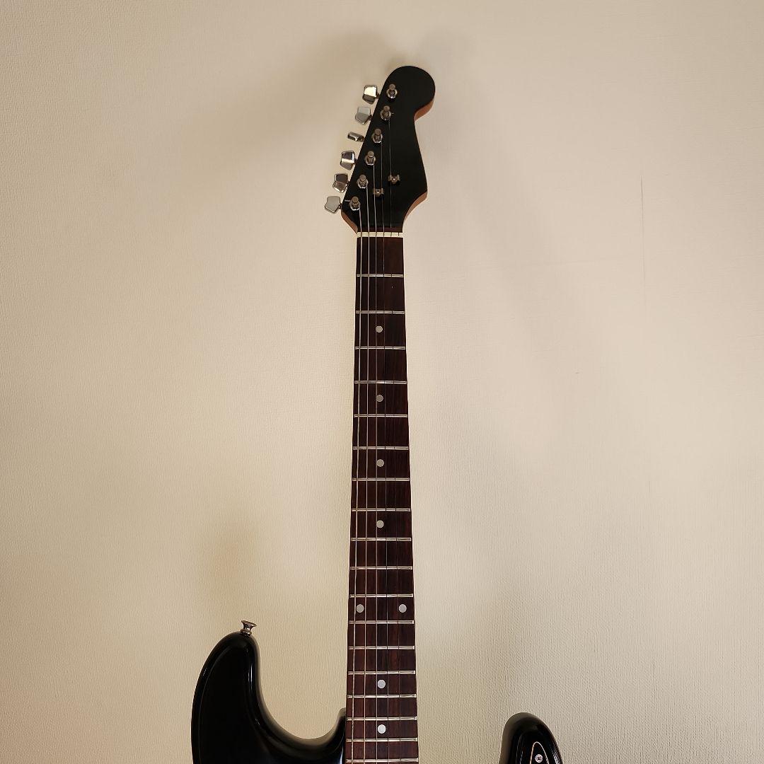 ノーブランドストラトキャスタータイプ ブラック マッチングヘッド