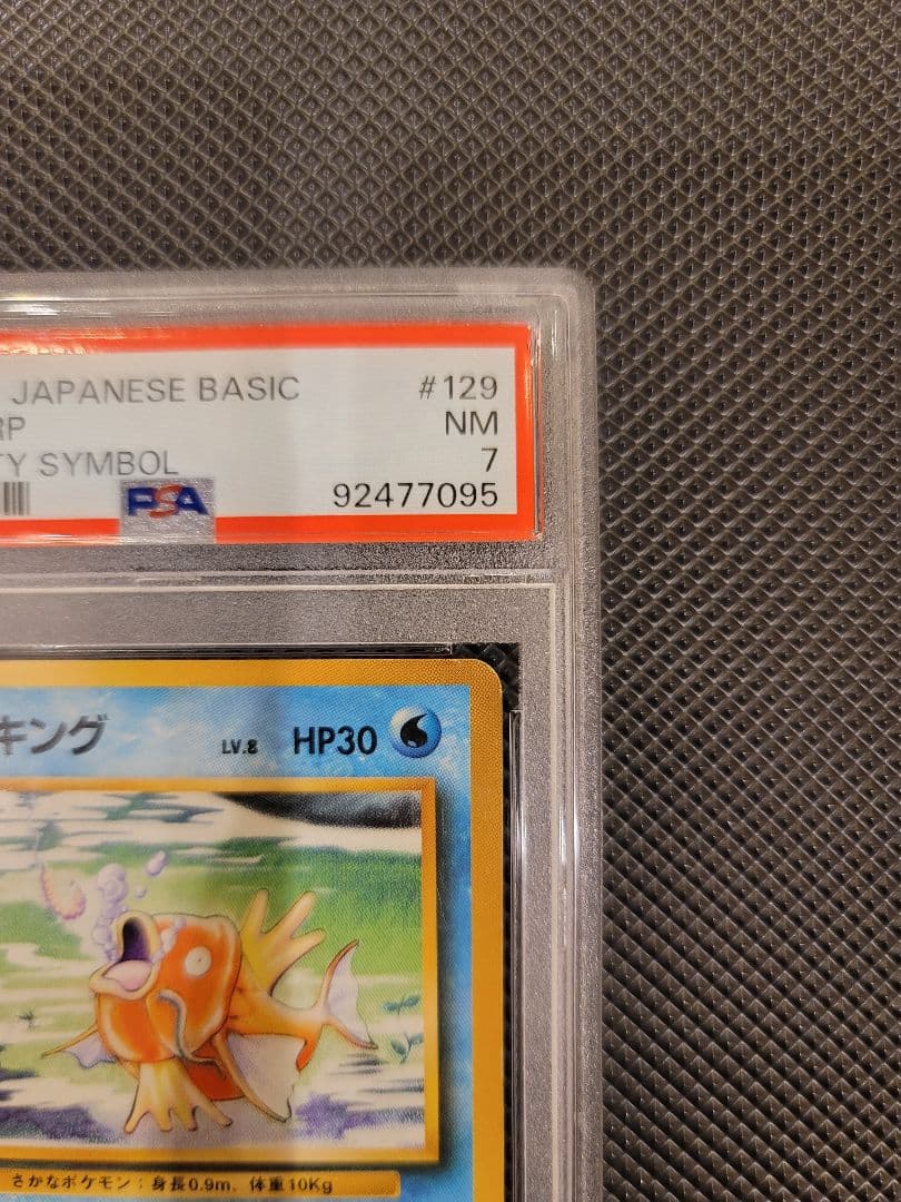 【PSA7】 コイキング　ポケモンカード 旧裏 初版 マークなし