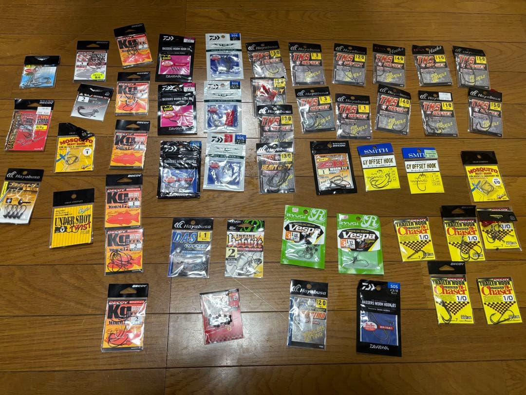 バス釣りルアーワームセット　約200個　大量 バスフィッシング　バス釣り