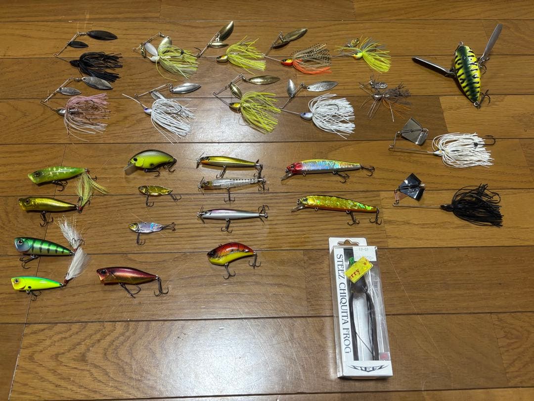 バス釣りルアーワームセット　約200個　大量 バスフィッシング　バス釣り