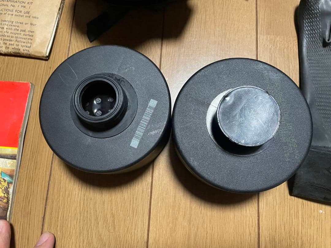 最終値下げ　早い者勝ち イギリス軍 S10　ガスマスク一式