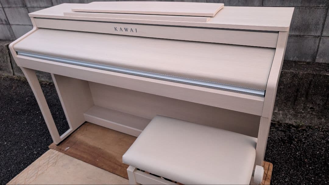 送料込み KAWAI 木製鍵盤 電子ピアノ CA49R 21年購入激激激可愛い♥