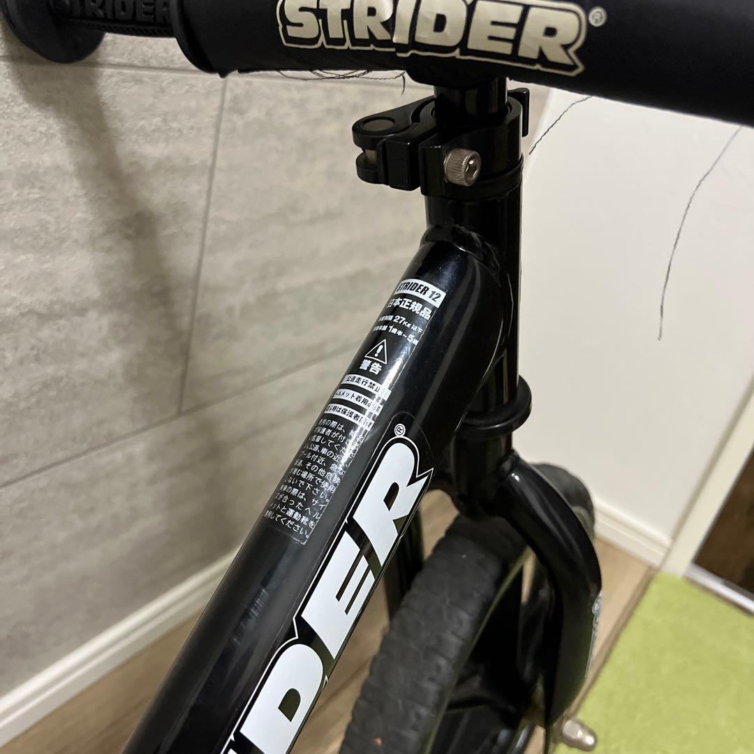 N*Y様 STRIDER SPORT バランスバイク ブラック 12インチ