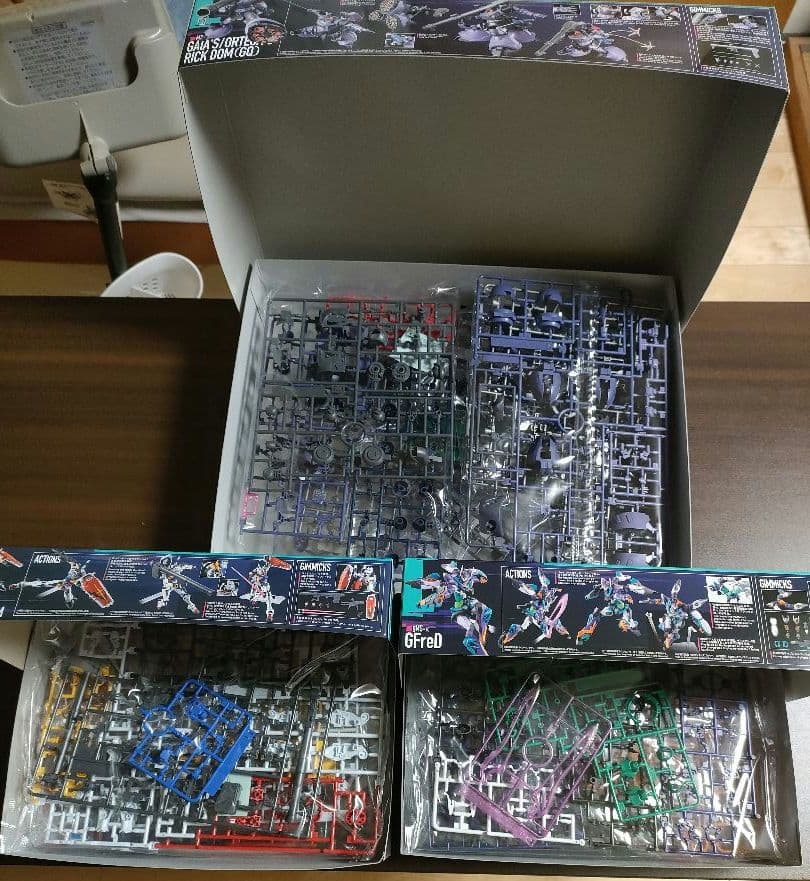 HG GQuuuuuuX ガンプラ 3点セット