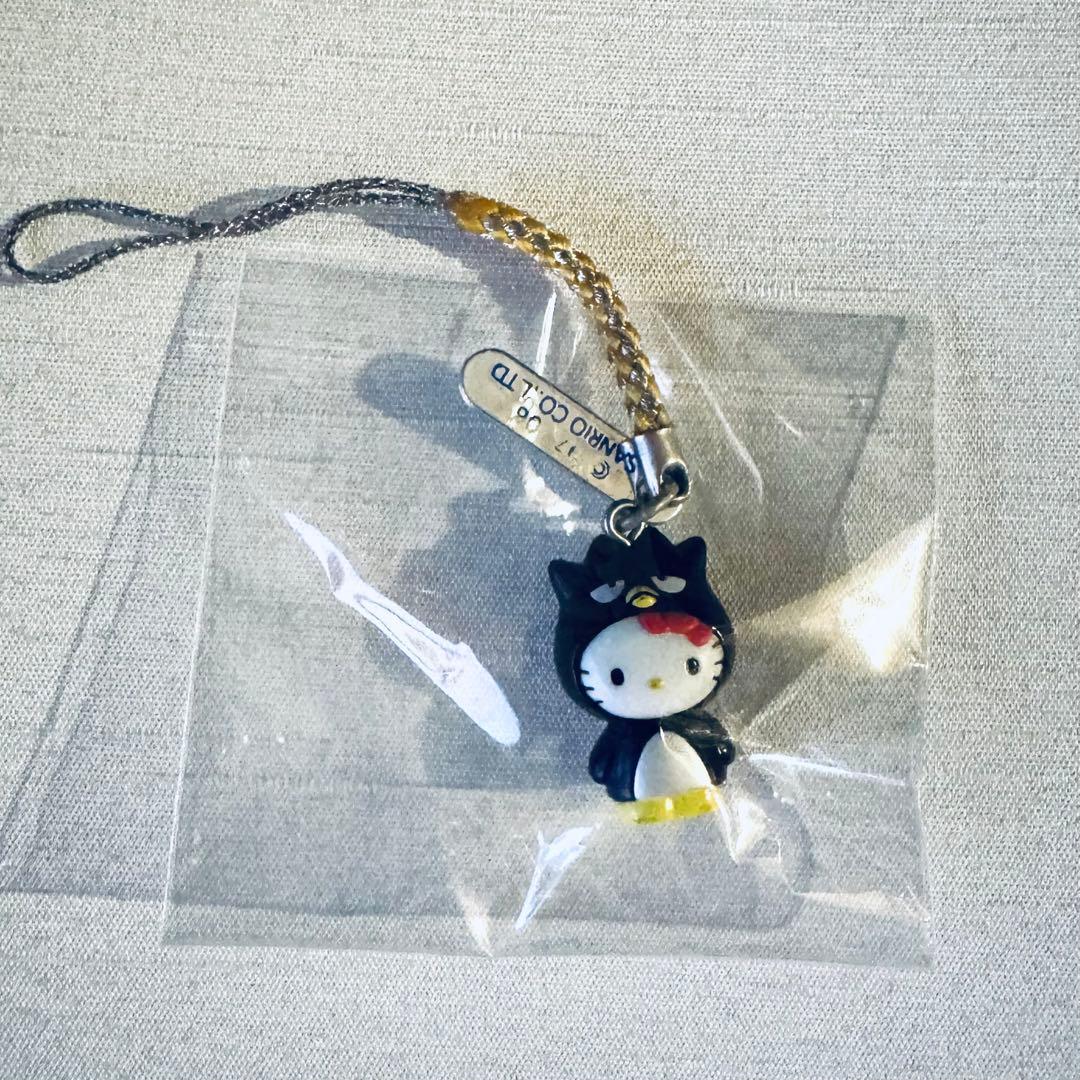 ハローキティ 根付け　ストラップ 6個セット　バットばつ丸　シナモロール　ほか