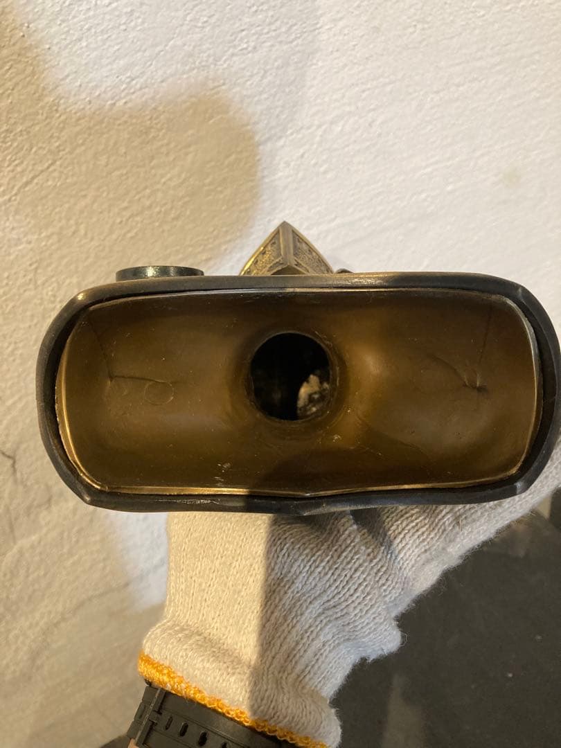 アルマニャック　ボトルカバー　甲冑　金属製