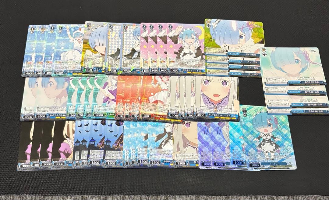 ヴァイスシュヴァルツ リゼロ　8門デッキ+扉デッキパーツ