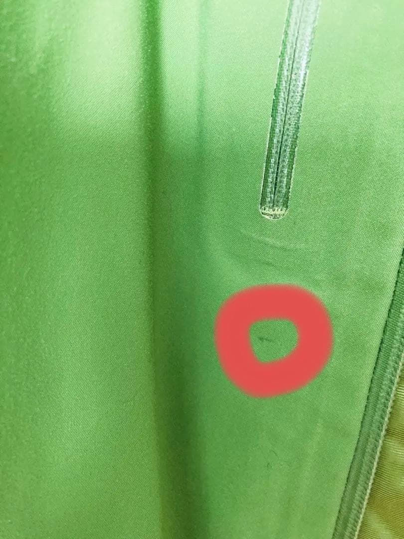 patagonia フード付きジャケット グリーン