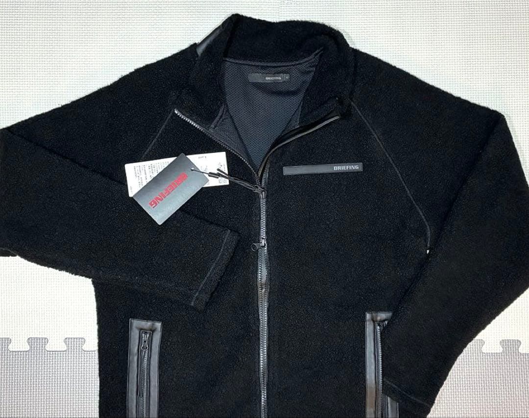 BRIEFING SH MS WOOL BOA BLOUSON（BLK／M）