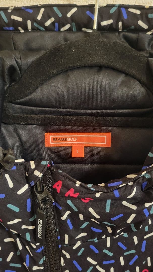 BEAMS GOLF 中綿ジャケット ネイビー