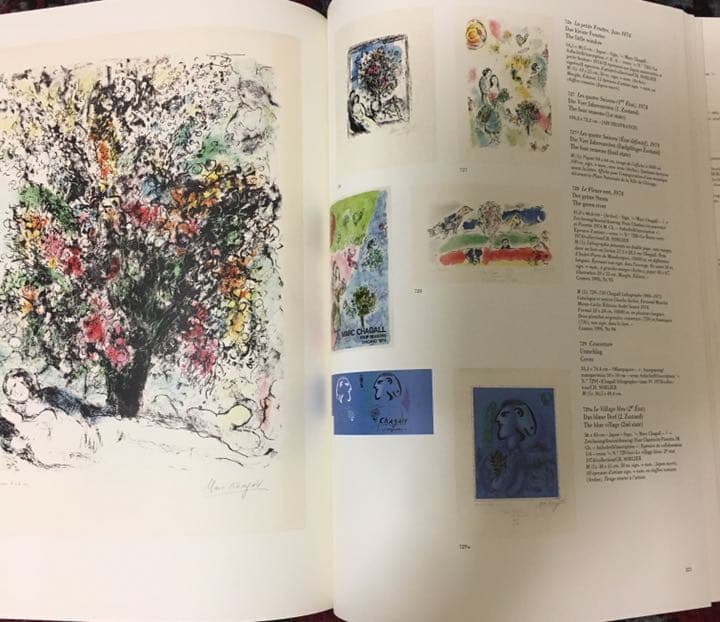 マルク シャガール カタログレゾネLaCollectionSorlier