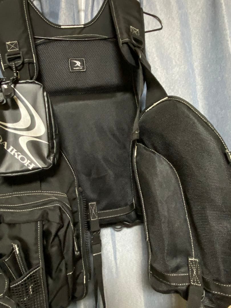 DAIKOH フィッシングベスト ブラック