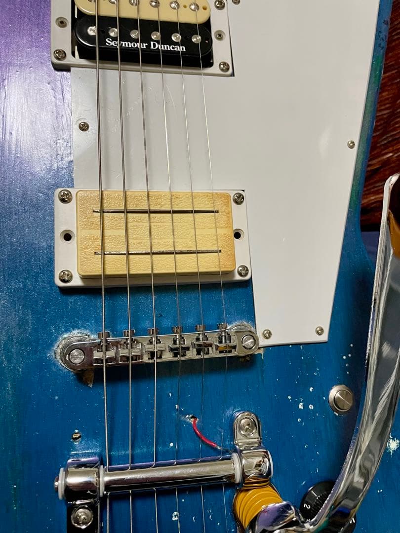 エクスプローラ　エルボーカット　コンポーネント　エレキギター