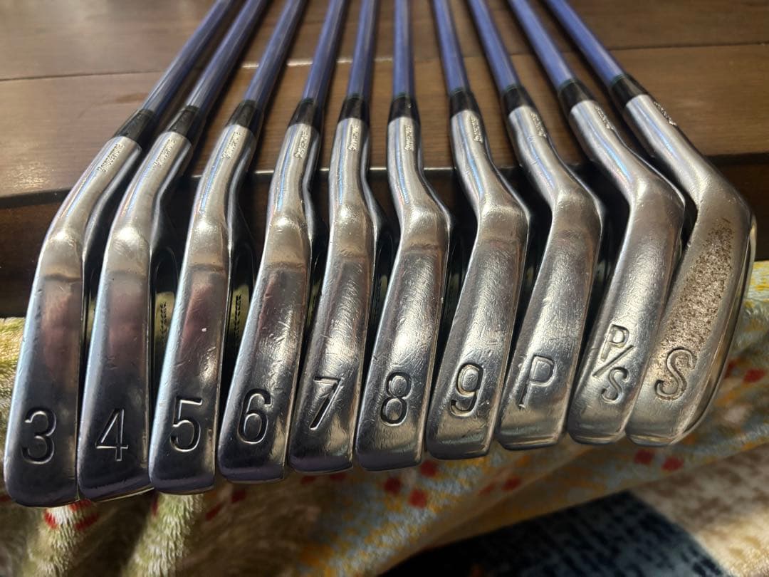 ブリヂストン J'S チタンマッスルアイアン 10本 3〜9,PW,PS,SW