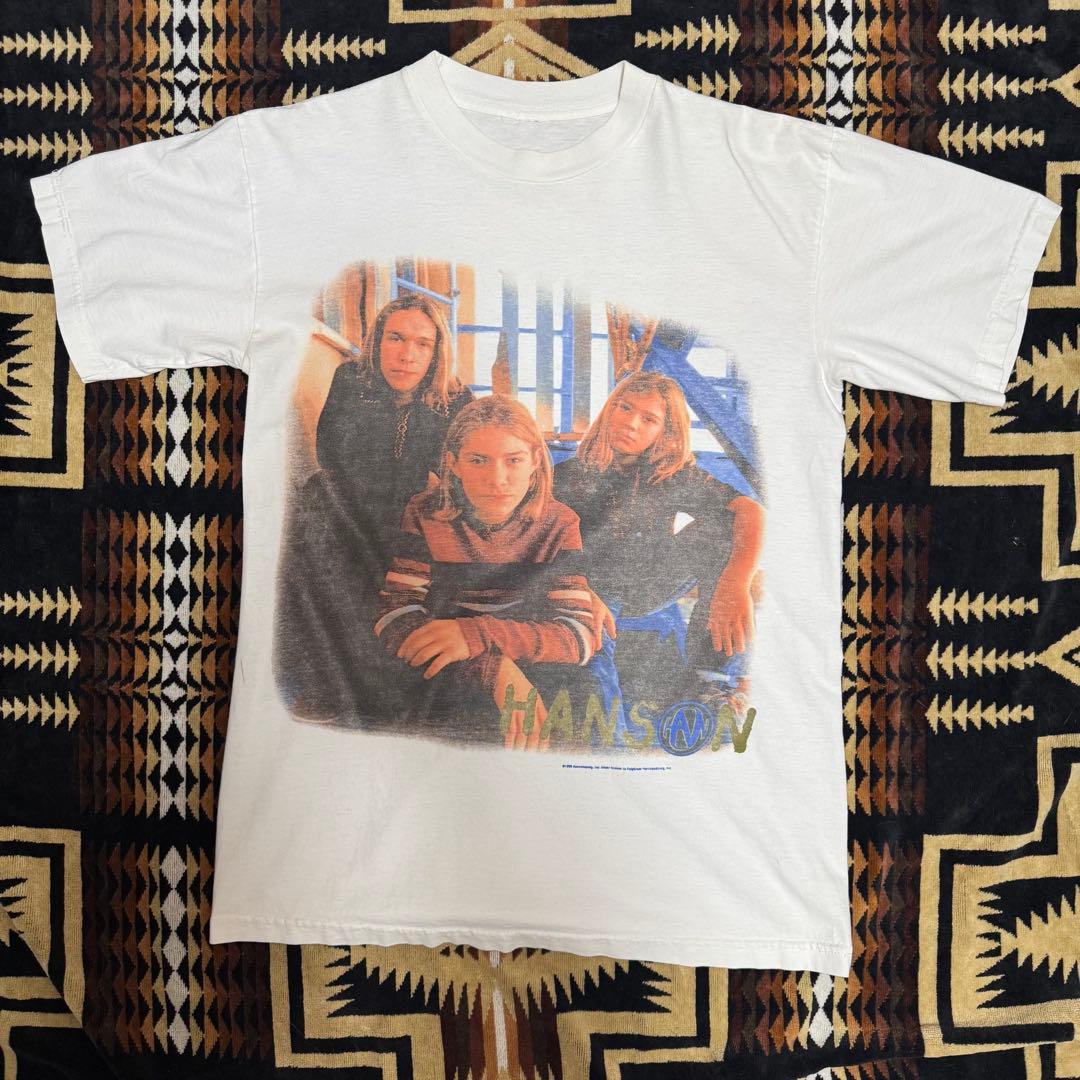 90s HANSON ヴィンテージ　Tシャツ　ニルヴァーナ　カードコバーン