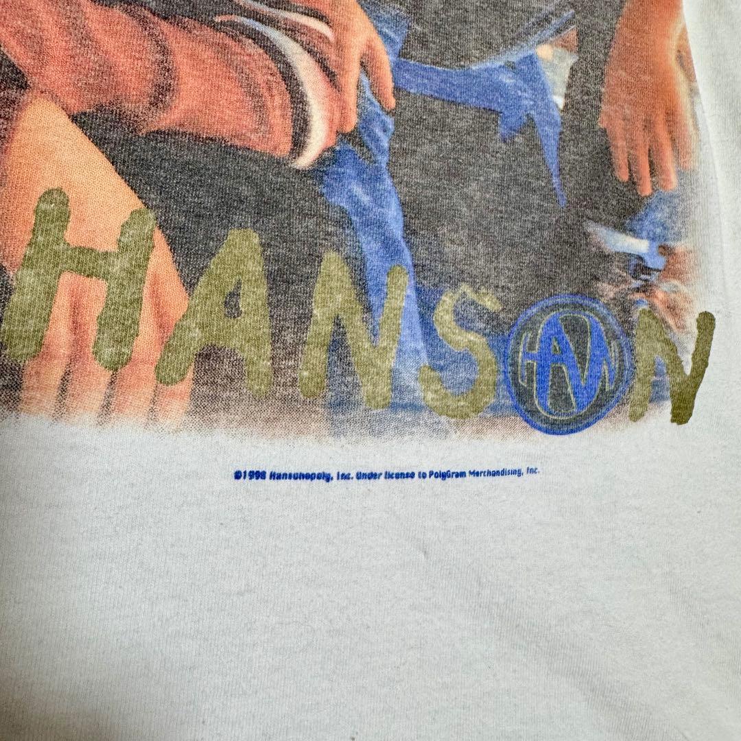 90s HANSON ヴィンテージ　Tシャツ　ニルヴァーナ　カードコバーン
