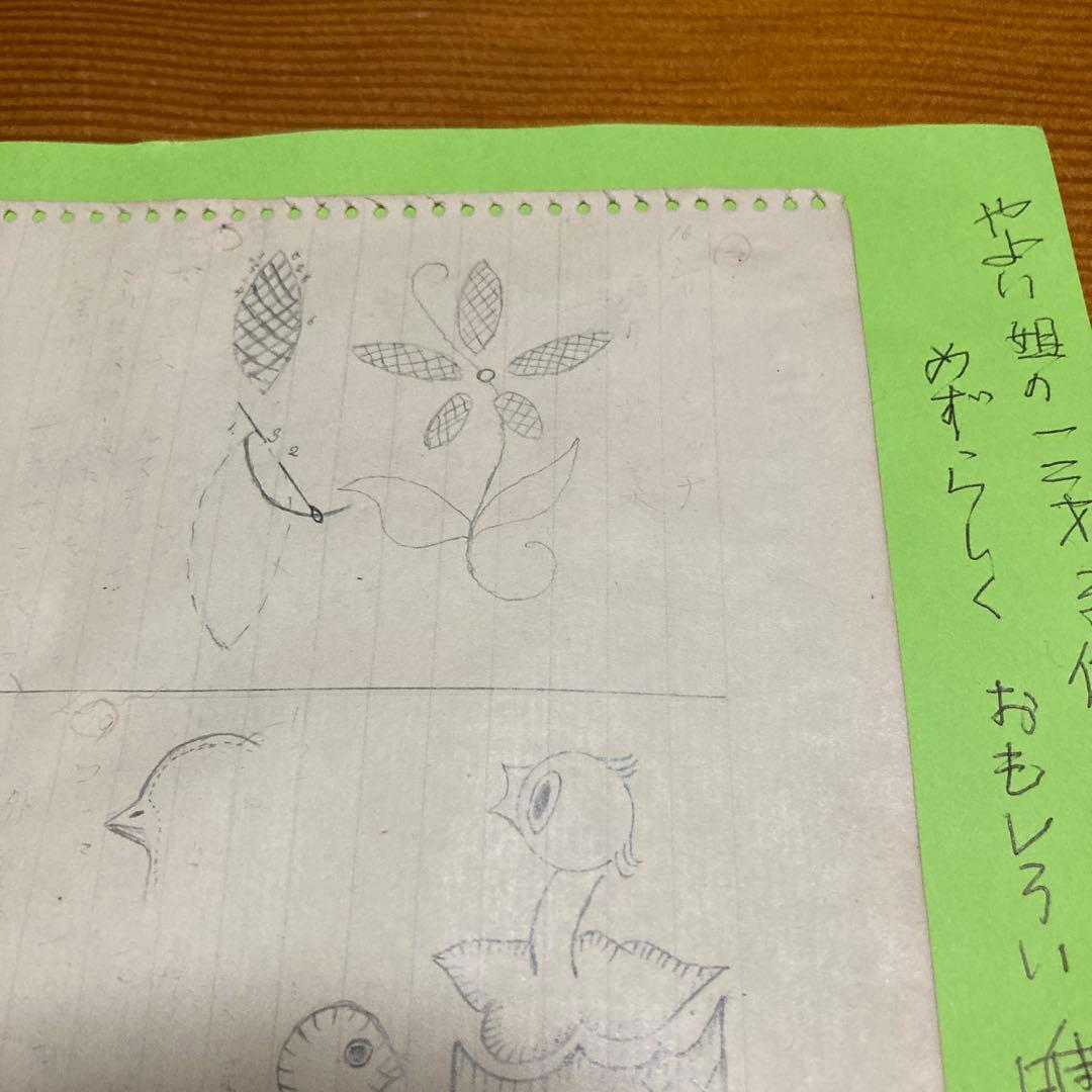 KUSAMA落書き　「子供の頃のマンガ」