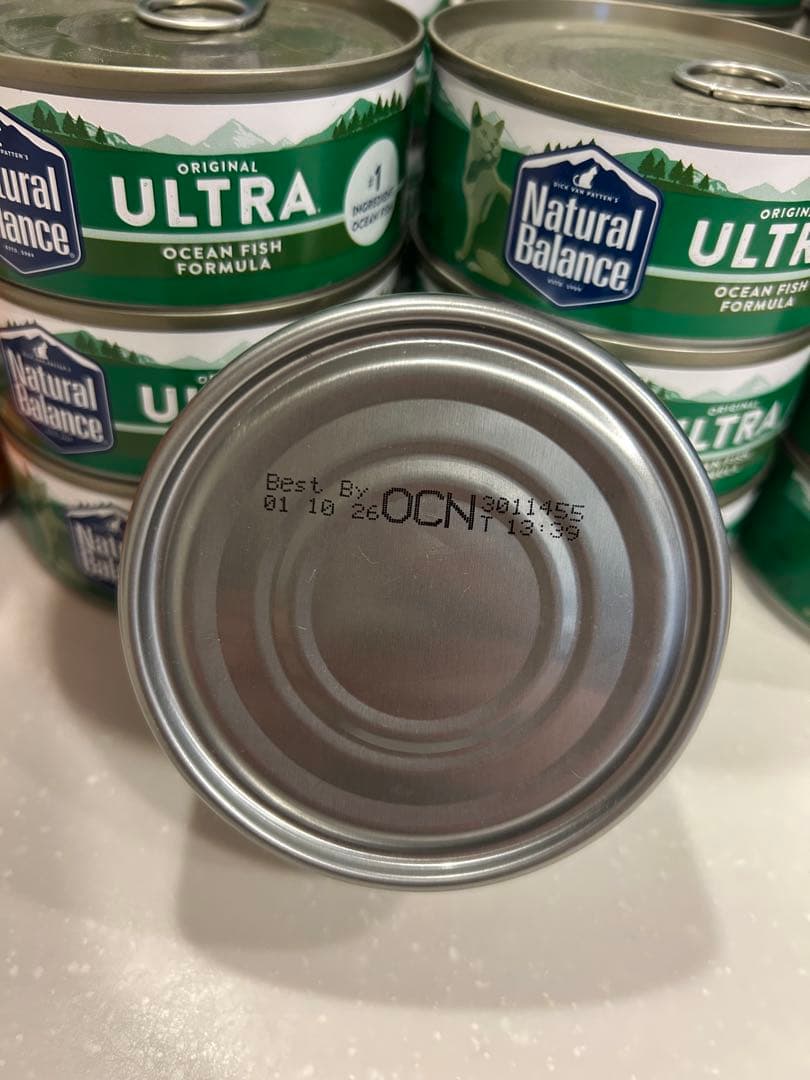 30缶・ナチュラルバランス 猫缶 オーシャンフィッシュ➕ダック&グリンピース