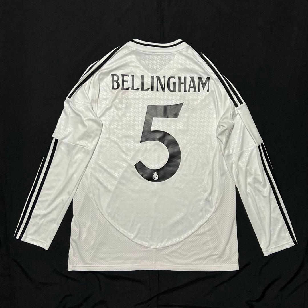 adidas レアル・マドリード ベリンガム 長袖ユニフォーム イングランド代表