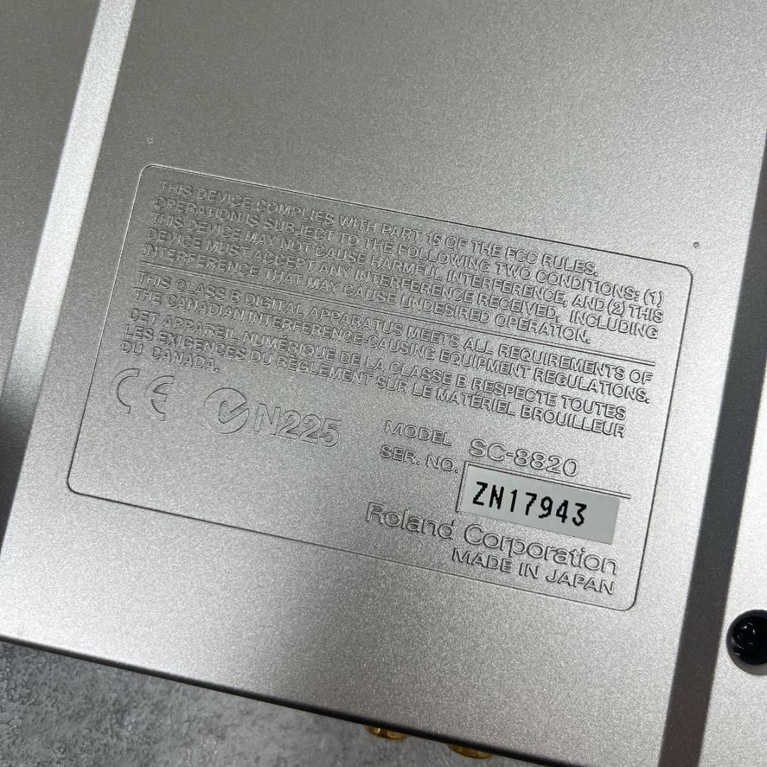 Roland ローランド SC-8820 DTM-MR882W 音源モジュール