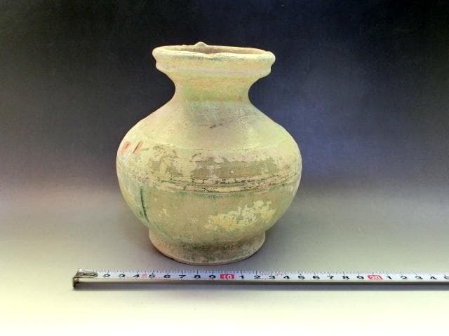 土器■須恵器 壷 緑釉古壺 花瓶 オブジェ 古玩 唐物 中国時代物 骨董品■