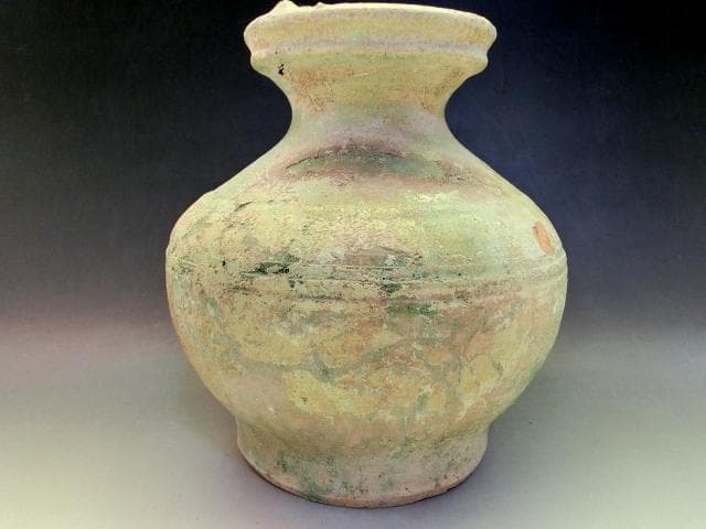 土器■須恵器 壷 緑釉古壺 花瓶 オブジェ 古玩 唐物 中国時代物 骨董品■