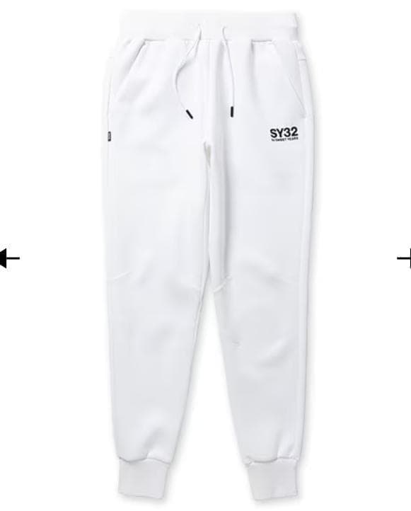 SY32 セットアップ 長袖 長ズボン Sサイズ ホワイト 新品未使用タグ付き