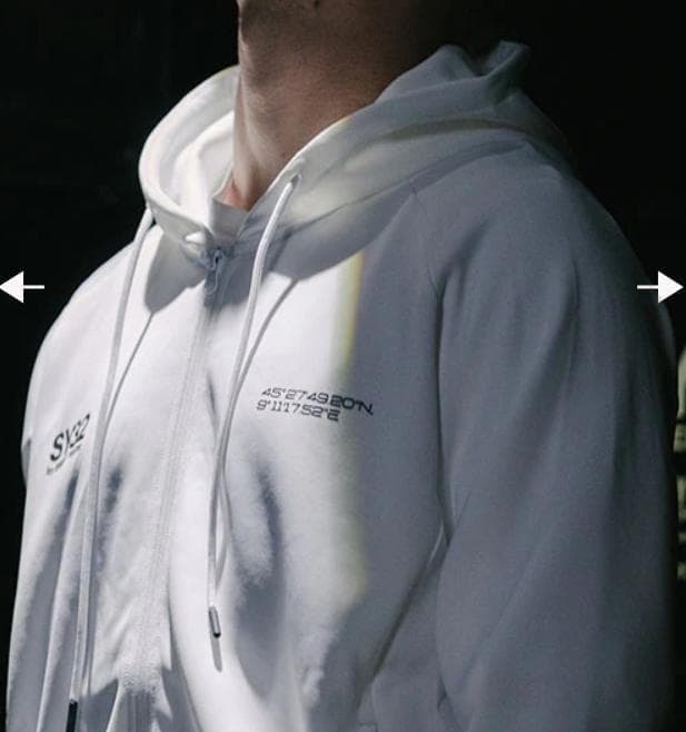 SY32 セットアップ 長袖 長ズボン Sサイズ ホワイト 新品未使用タグ付き