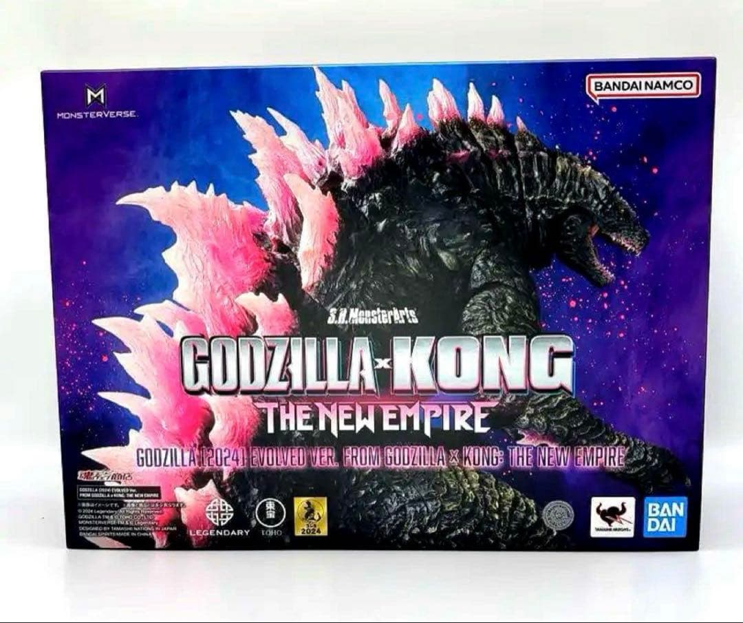 Sh モンスターアーツ ゴジラ 2024 コング 新たなる帝国 エヴォルヴ