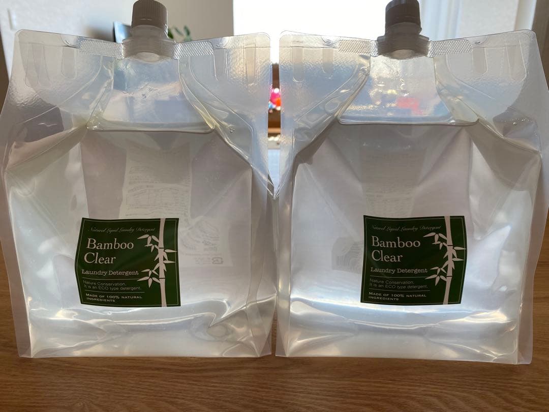 Bamboo Clear 液体洗剤 3000ml 2個セット
