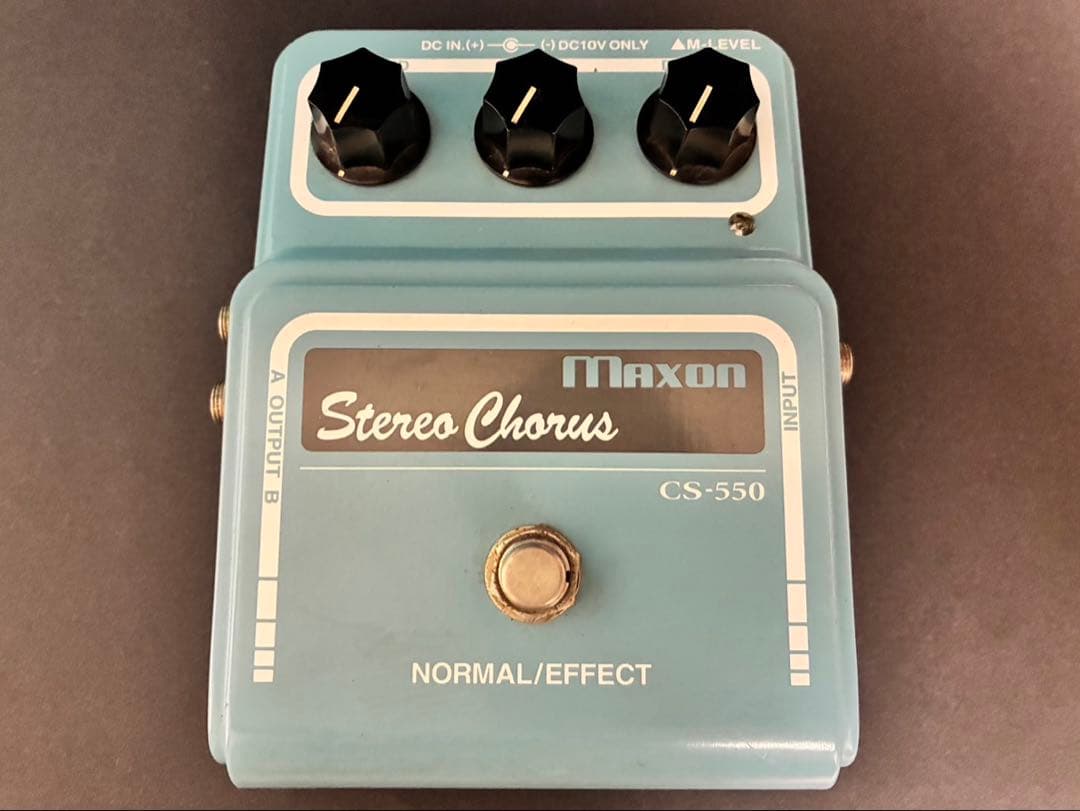 ☆完動品☆Maxon CS-550 Stereo Chorus 初期