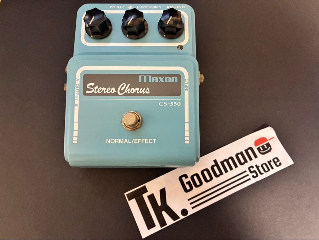 ☆完動品☆Maxon CS-550 Stereo Chorus 初期