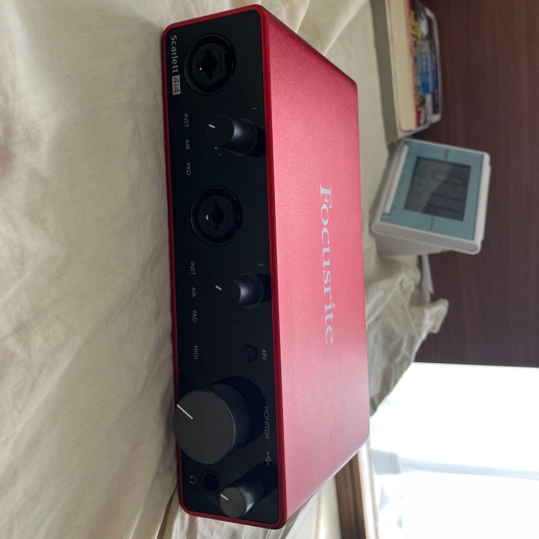 DTM・DAW Focusrite Scarlett 4i4 3rd gen