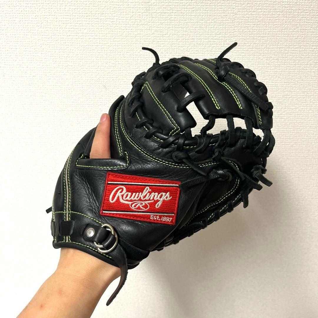 622 ローリングス 型抜群 極美品 即戦力 軟式 少年 キャッチャーミット