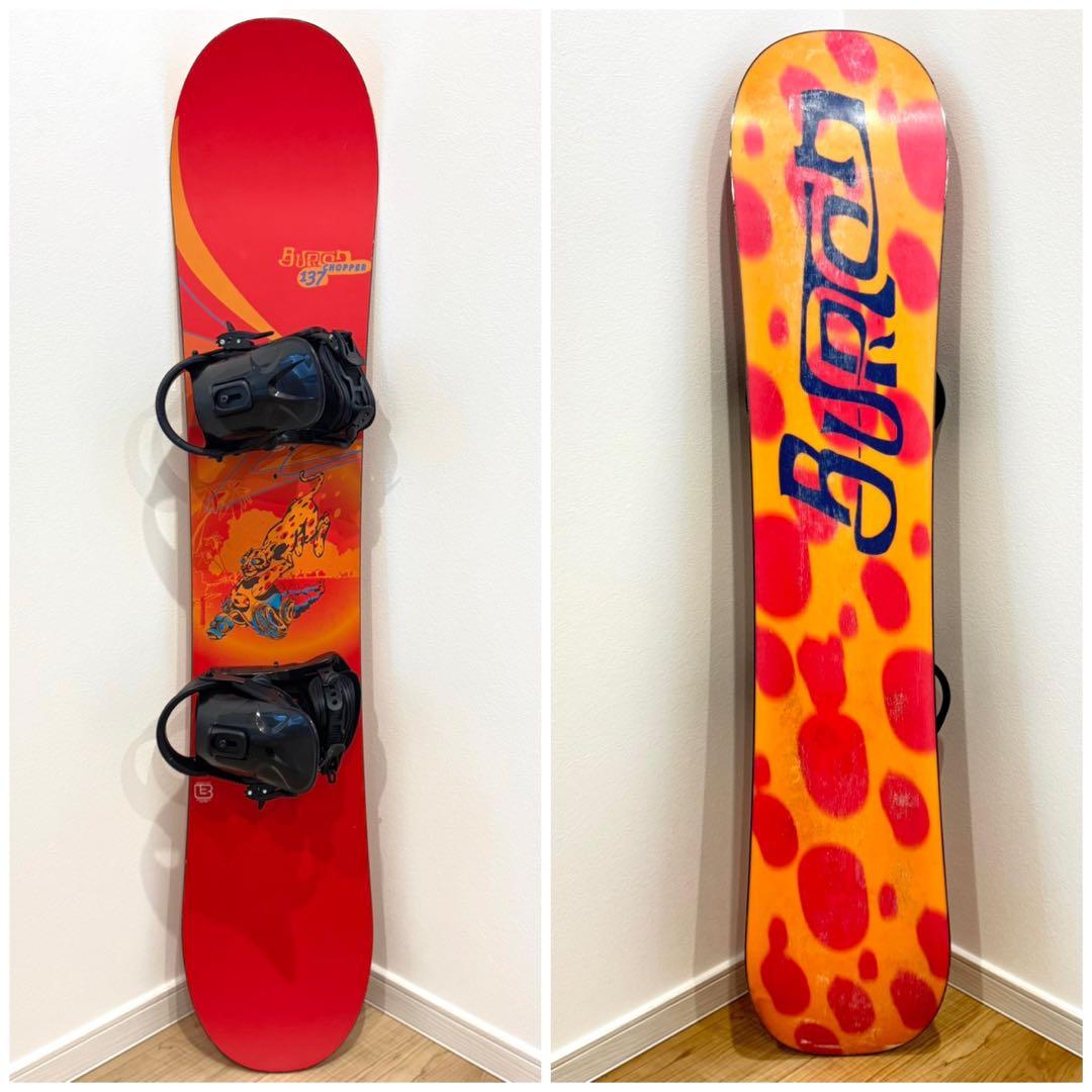BURTON バートン CHOPPER スノーボード　137cm ビンディング付
