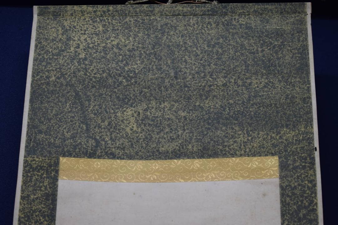 不詳/作者不詳/藤に雀画賛/布袋屋掛軸HJ-957