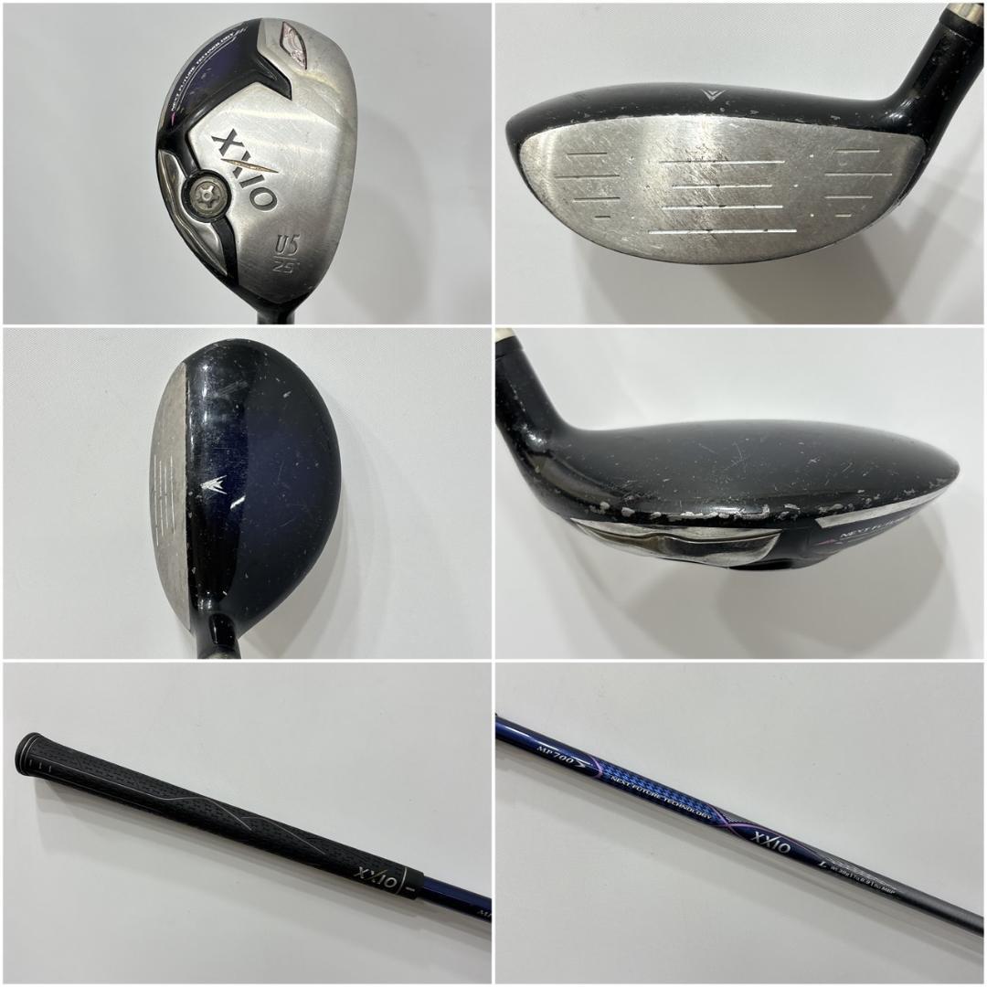 レディース右利き初心者用　ゼクシオ　5＆7代目　ハーフゴルフセット　W-2327